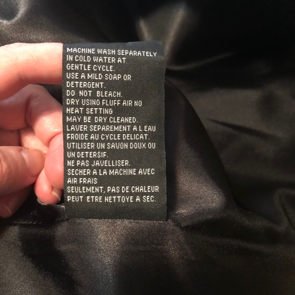 NWOT Nuage Full Length Faux Beaver Hooded Coat - Picture 10 of 11